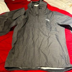 North face rain shell size s